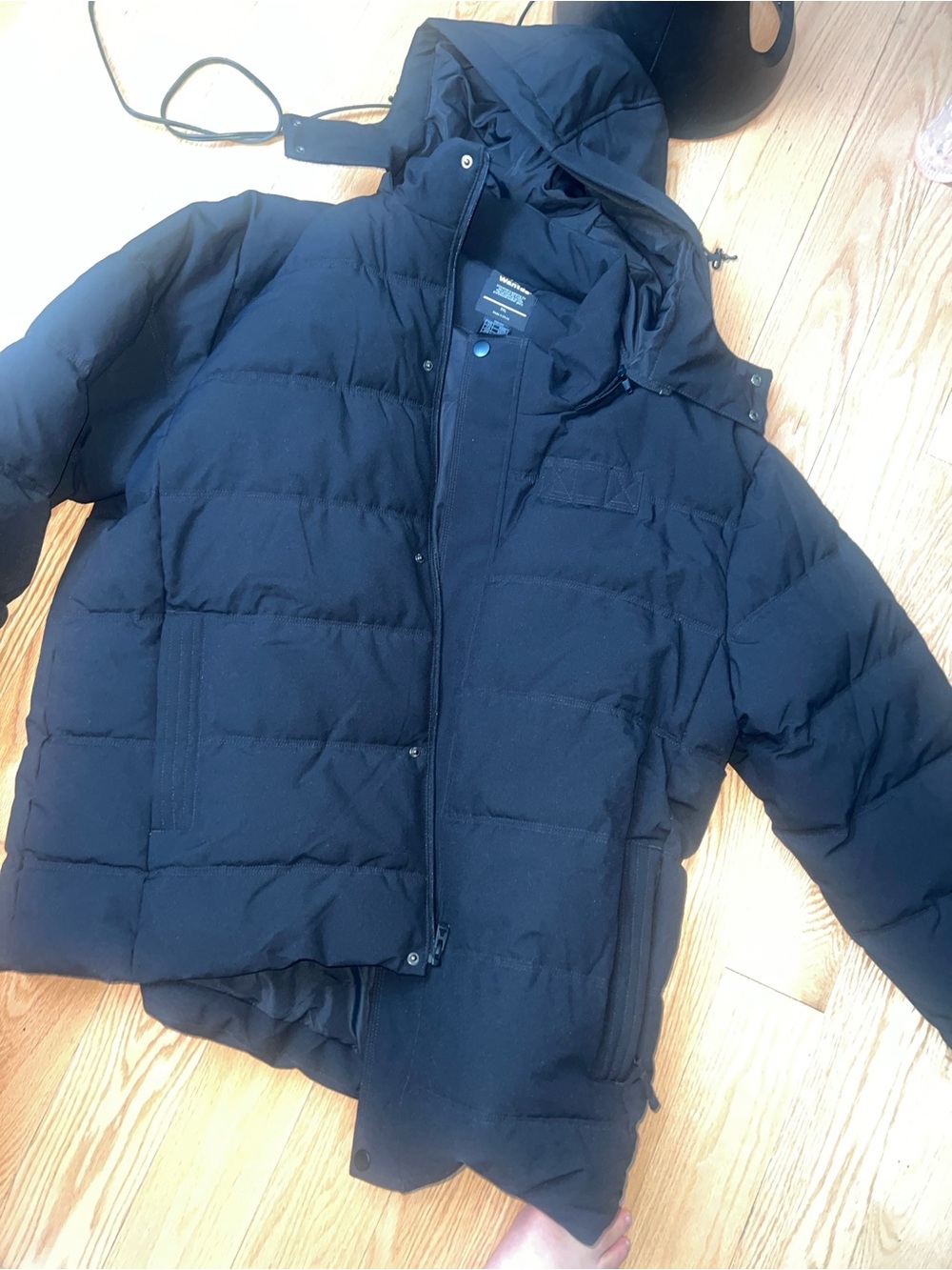 Men's Dark Brown Utility Winter Jacket